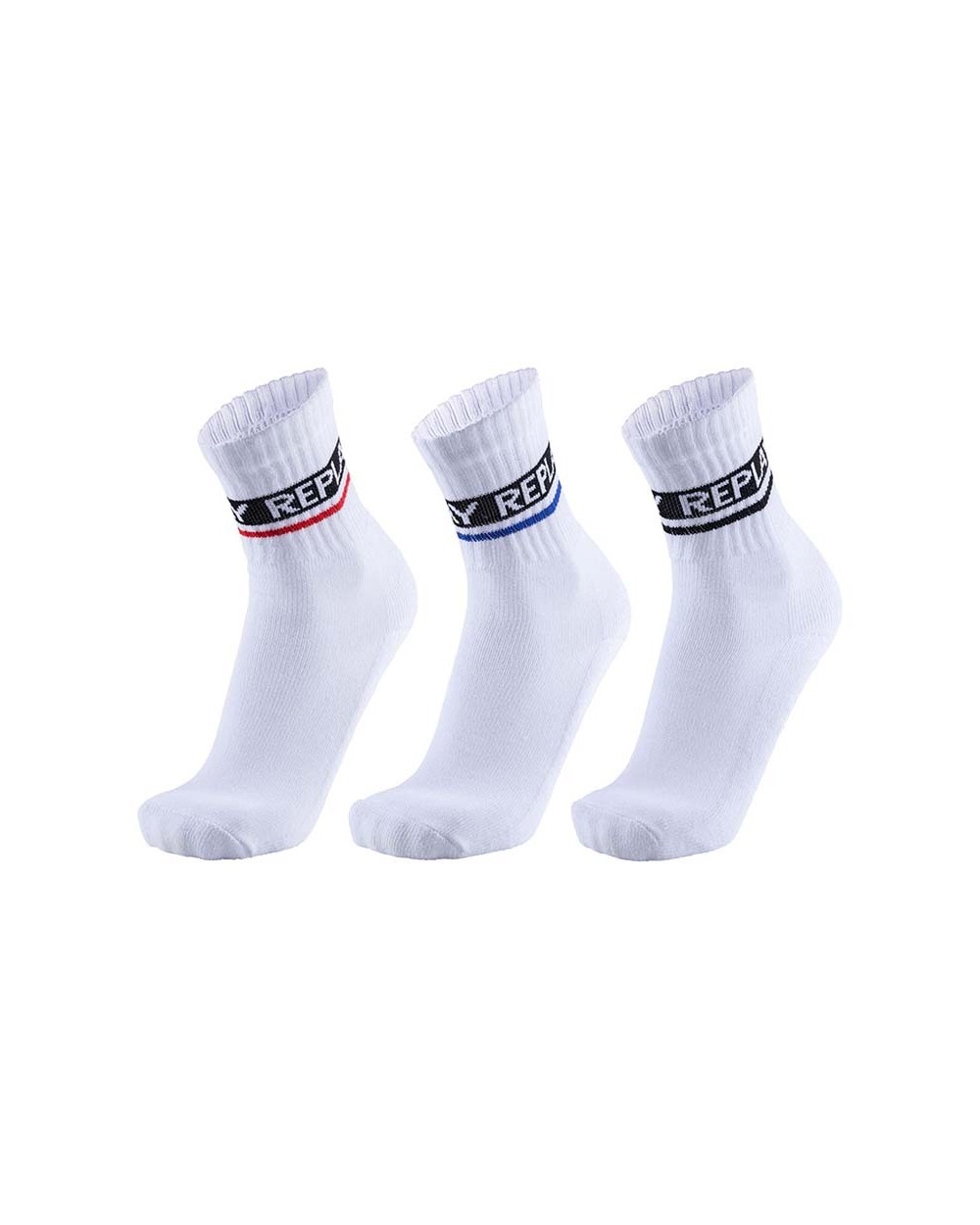 Ondergoed REPLAY Tennis Socks (3 Pair Card wrap) voor bedrukking &amp; borduring
