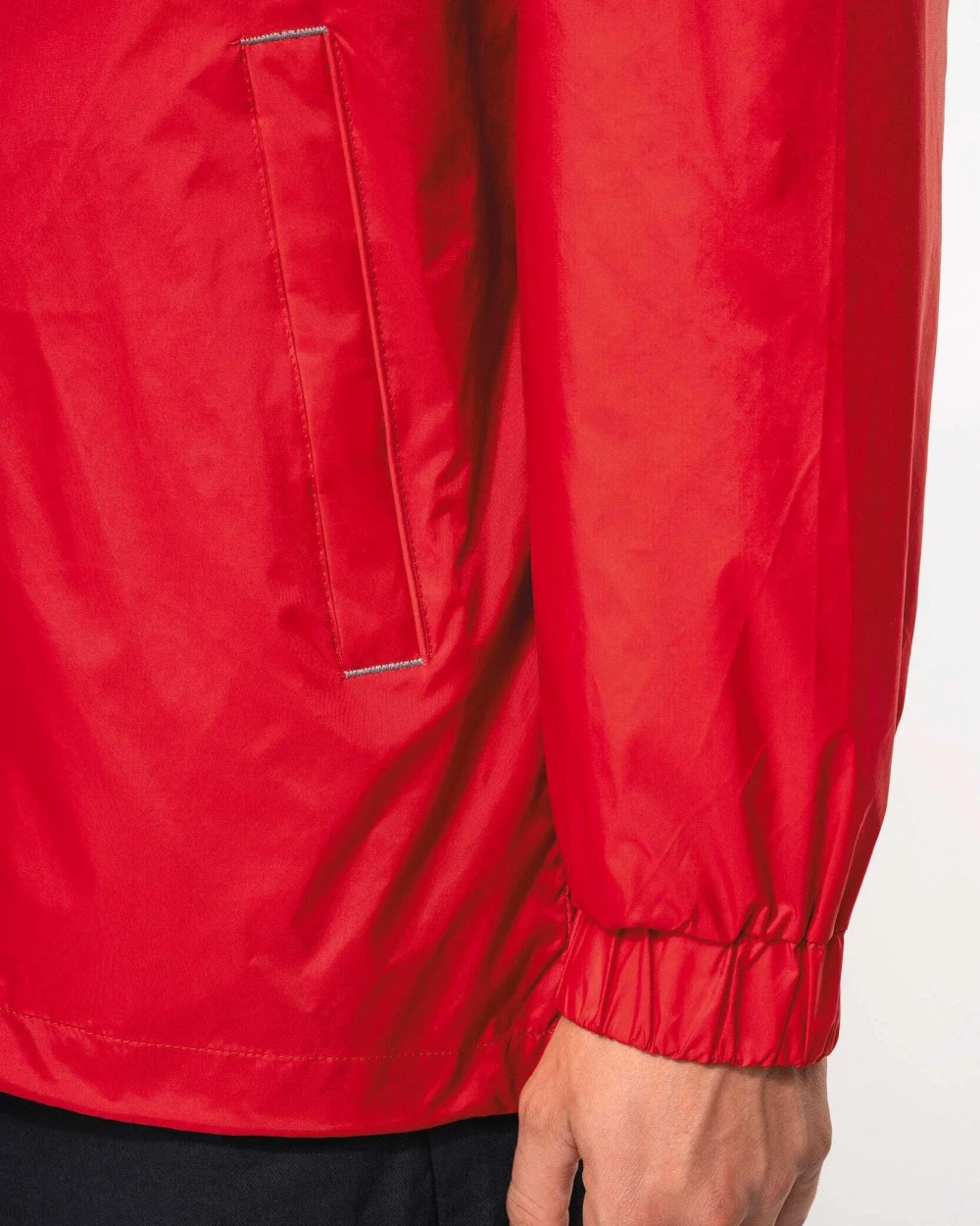 KARIBAN Gefütterte Windjacke für Herren Jacken personalisierbar