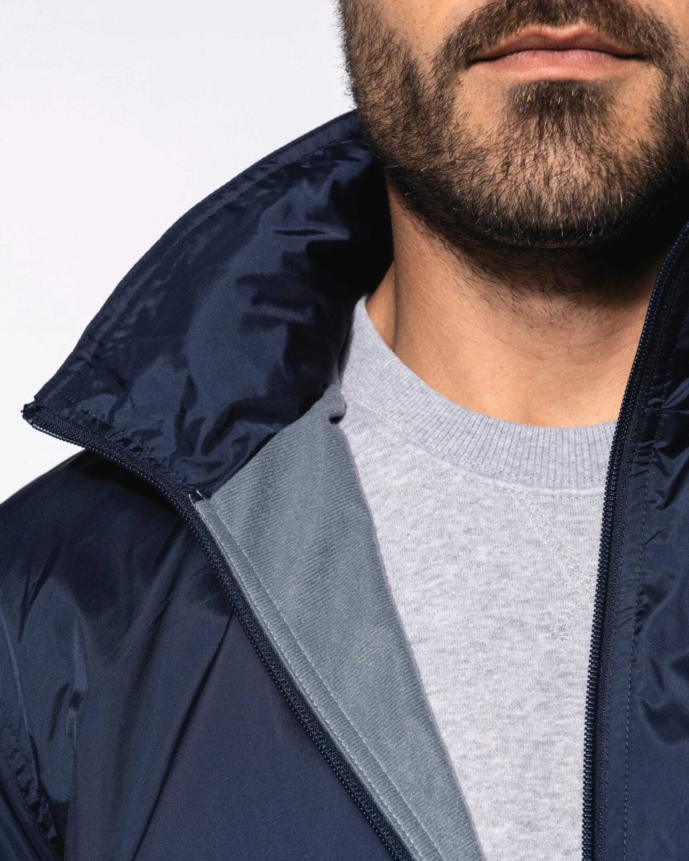 Jassen KARIBAN Gevoerde windbreaker heren voor bedrukking &amp; borduring