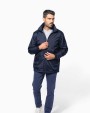 KARIBAN Gefütterte Windjacke für Herren Jacken personalisierbar