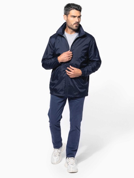 Vestes à personnaliser KARIBAN Coupe-vent doublé homme 