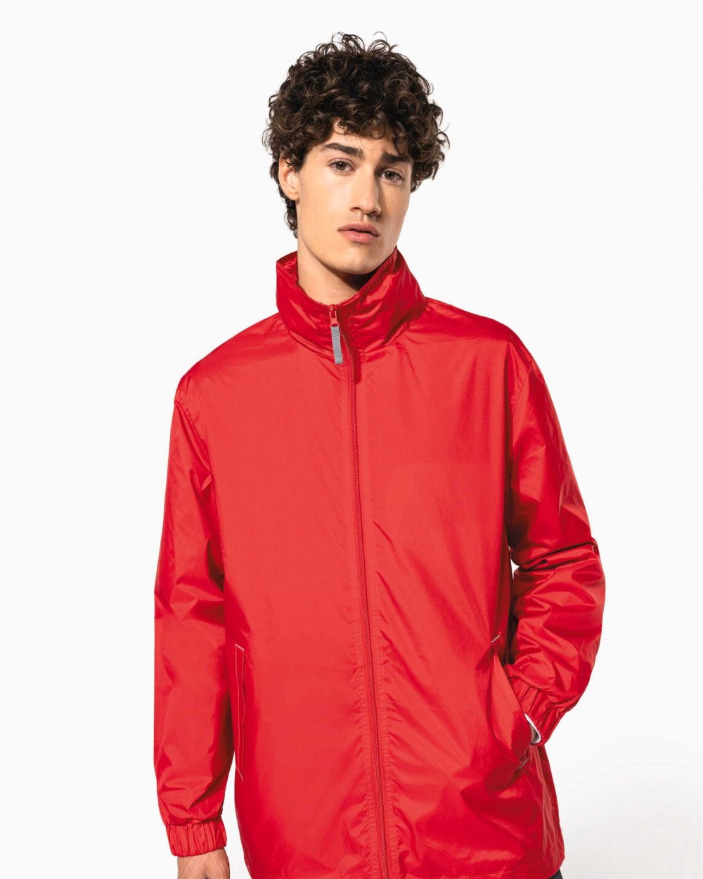Vestes personnalisable KARIBAN Coupe-vent doublé homme