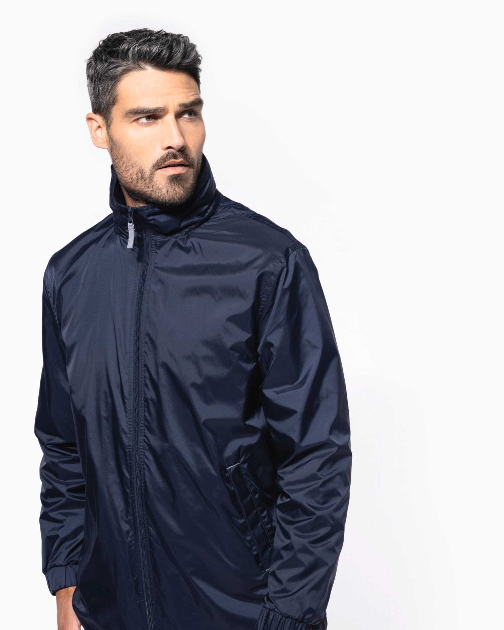 Vestes personnalisable KARIBAN Coupe-vent doublé homme