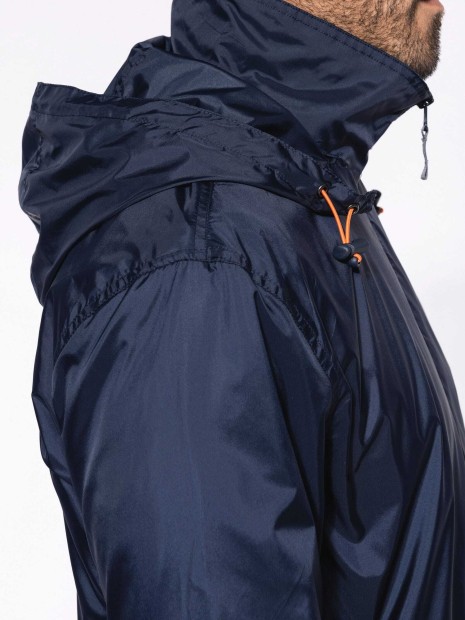Vestes à personnaliser KARIBAN Coupe-vent doublé homme 