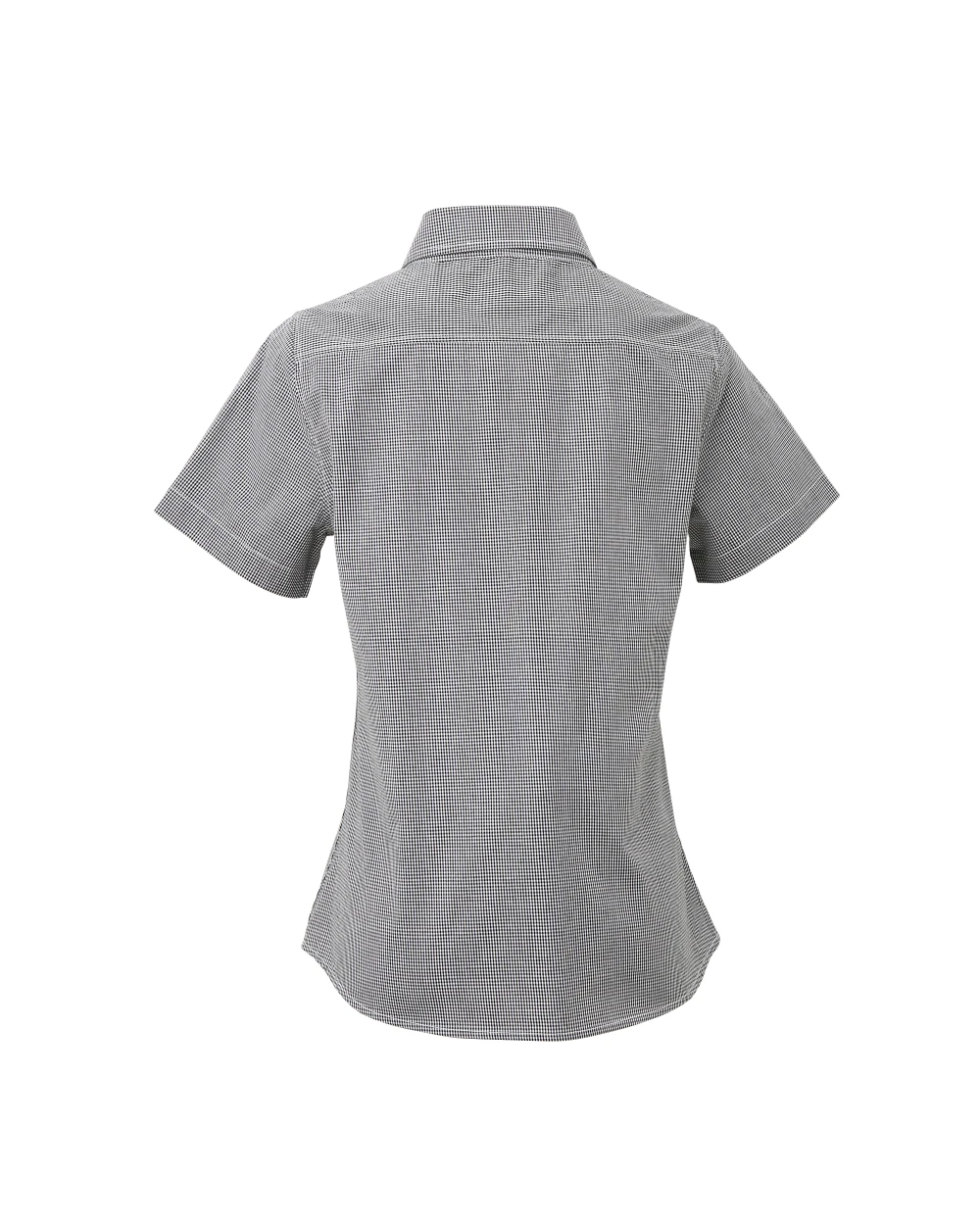 Chemises personnalisable PREMIER Ladies Microcheck (Gingham) Short Sleeve Shirt Cotton