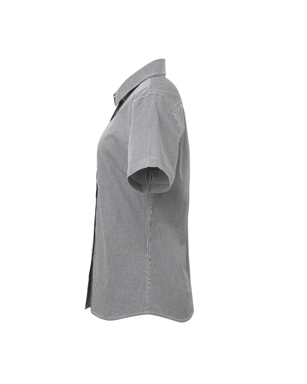 PREMIER Ladies Microcheck (Gingham) Short Sleeve Shirt Cotton Hemden personalisierbar