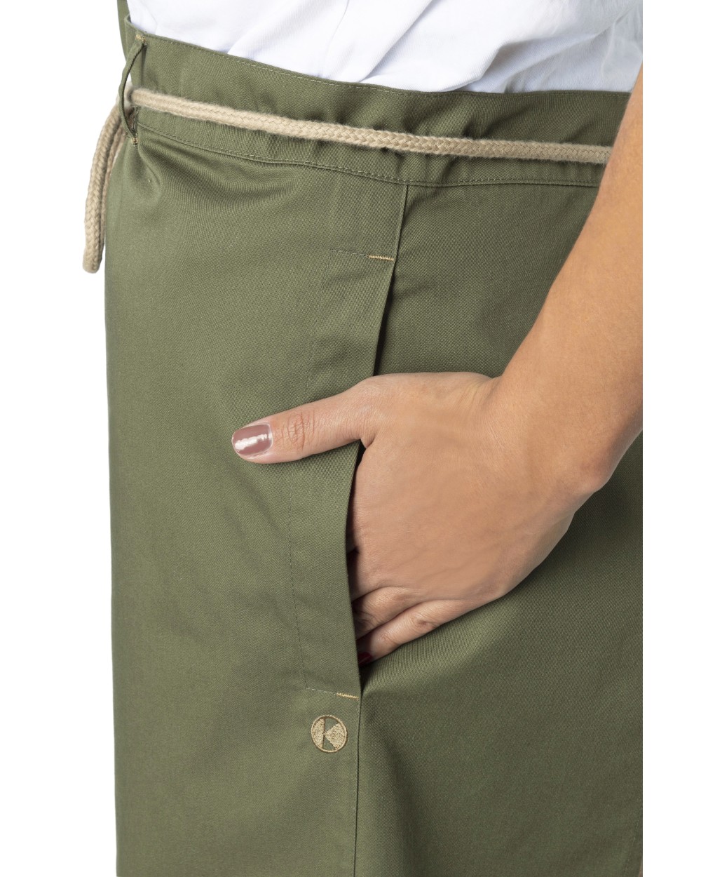 KARLOWSKY Waist Apron New-Nature Schürzen personalisierbar