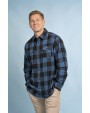 Hemden BURNSIDE Woven Plaid Flannel Shirt voor bedrukking &amp; borduring