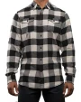 BURNSIDE Woven Plaid Flannel Shirt Hemden personalisierbar