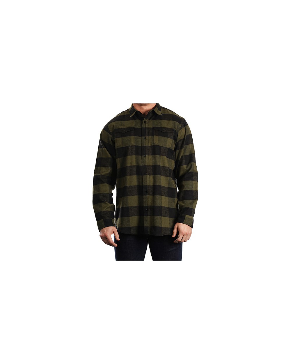 Chemises personnalisable BURNSIDE Woven Plaid Flannel Shirt