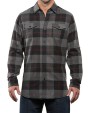 Hemden BURNSIDE Woven Plaid Flannel Shirt voor bedrukking &amp; borduring