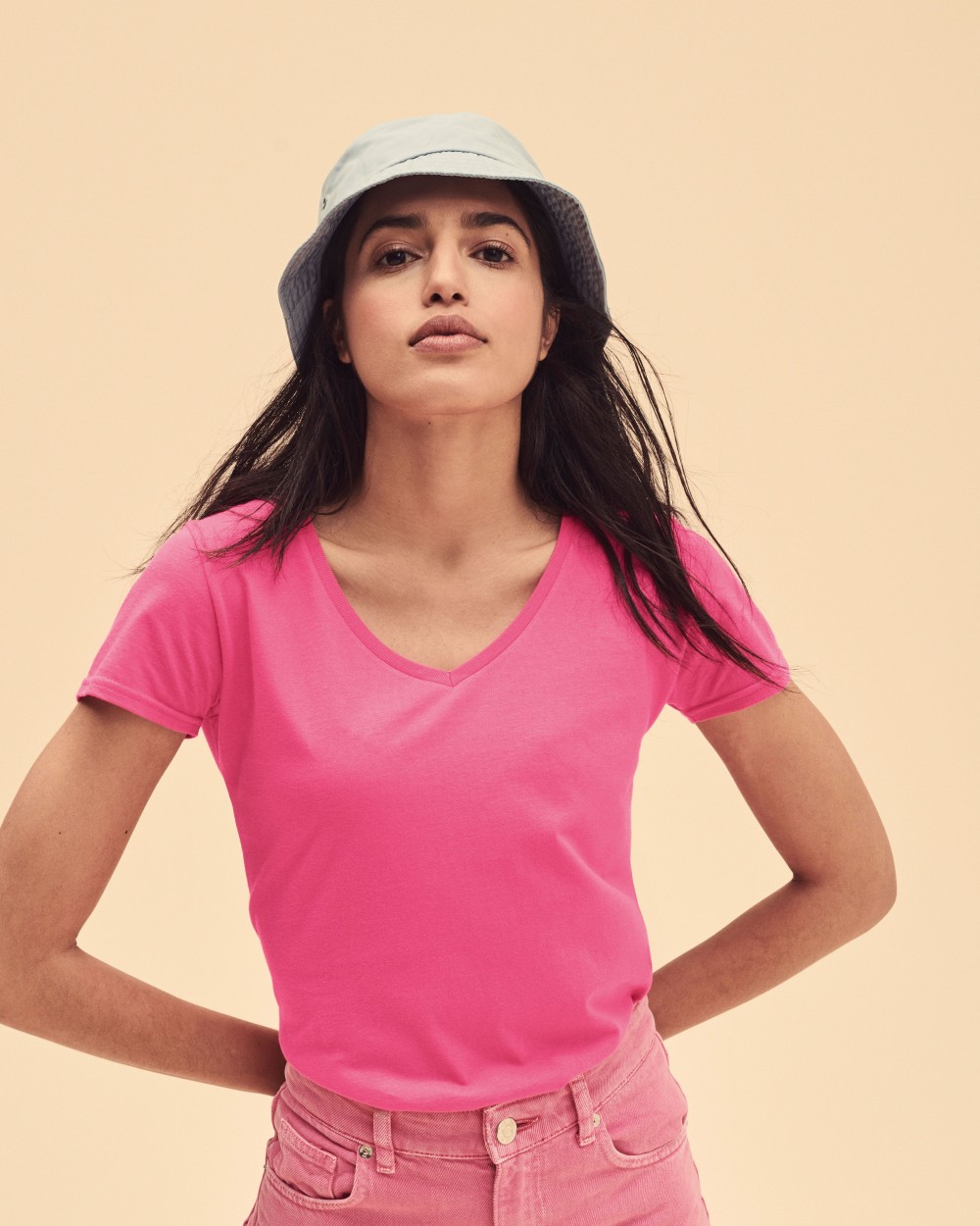 T-Shirts personnalisable FOL ICONIC V NECK T WOMEN