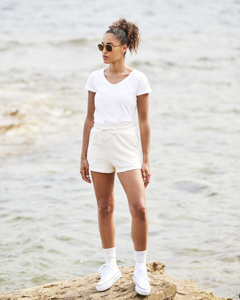 T-shirts FOL LADIES ICONIC 150 V-NECK T voor bedrukking &amp; borduring