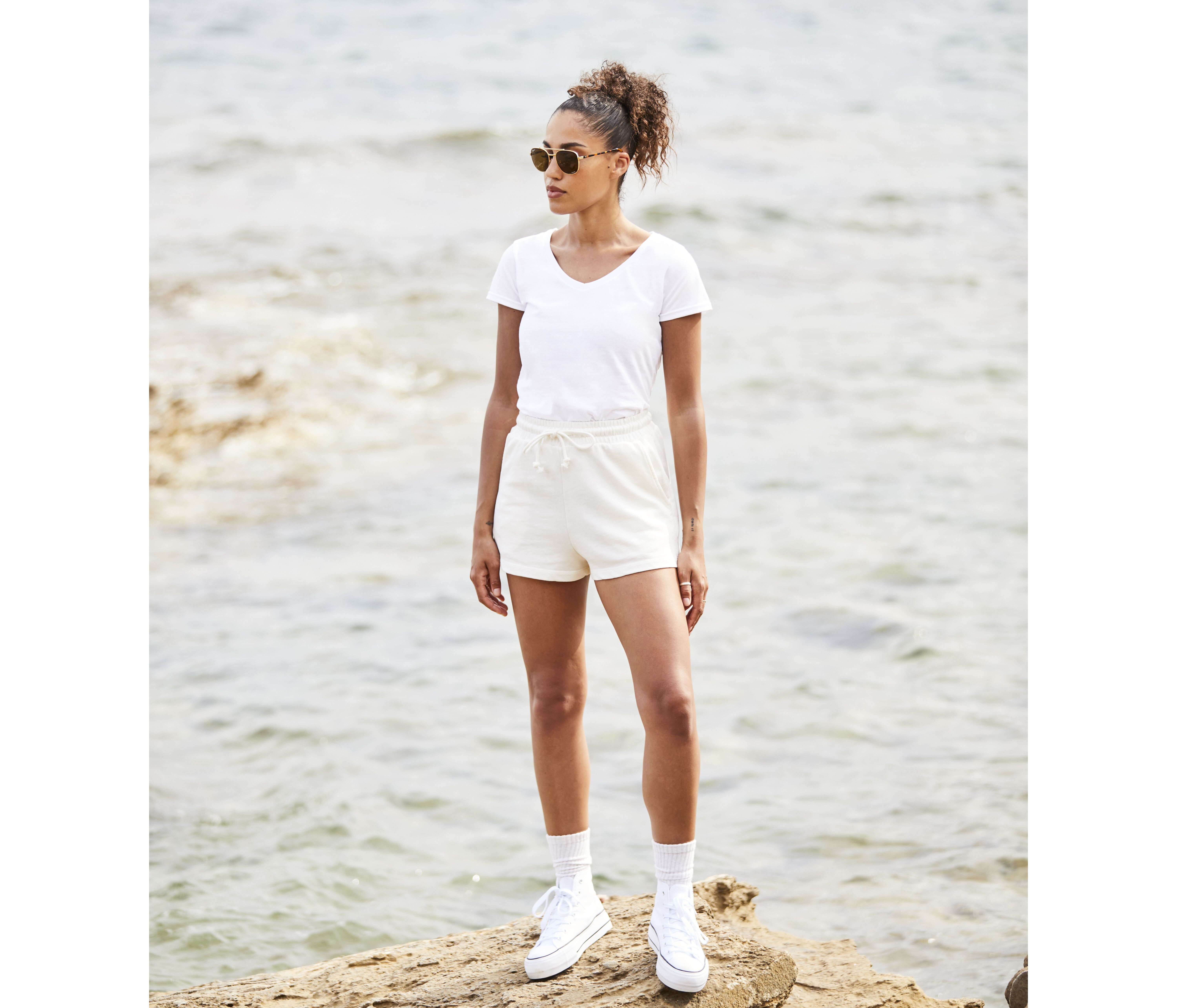 T-Shirts personnalisable FOL ICONIC V NECK T WOMEN