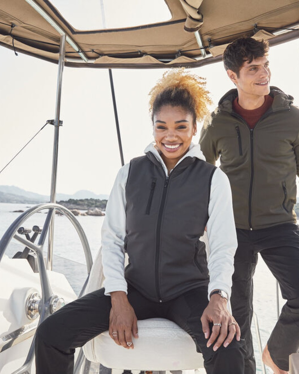 Softshells CLIQUE Padded Softshell Vest Women voor bedrukking &amp; borduring