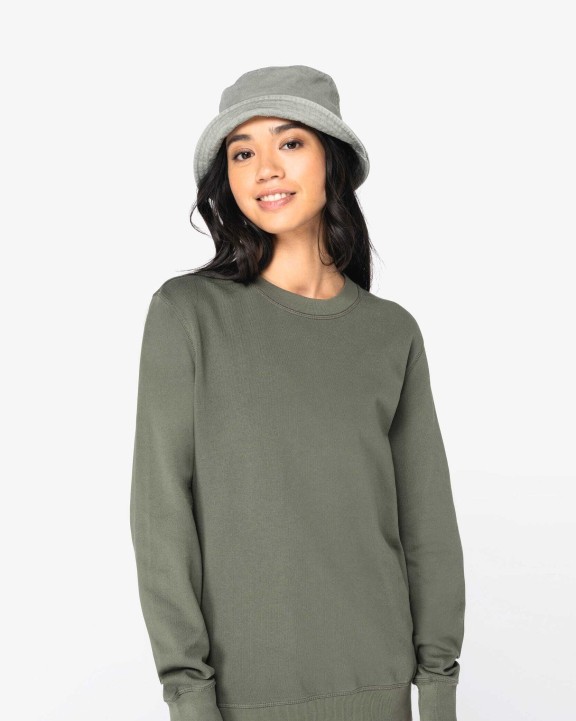 NATIVE SPIRIT Umweltfreundliches Unisex Sweatshirt mit Rundhalsausschnitt aus French Terry Sweatshirts personalisierbar