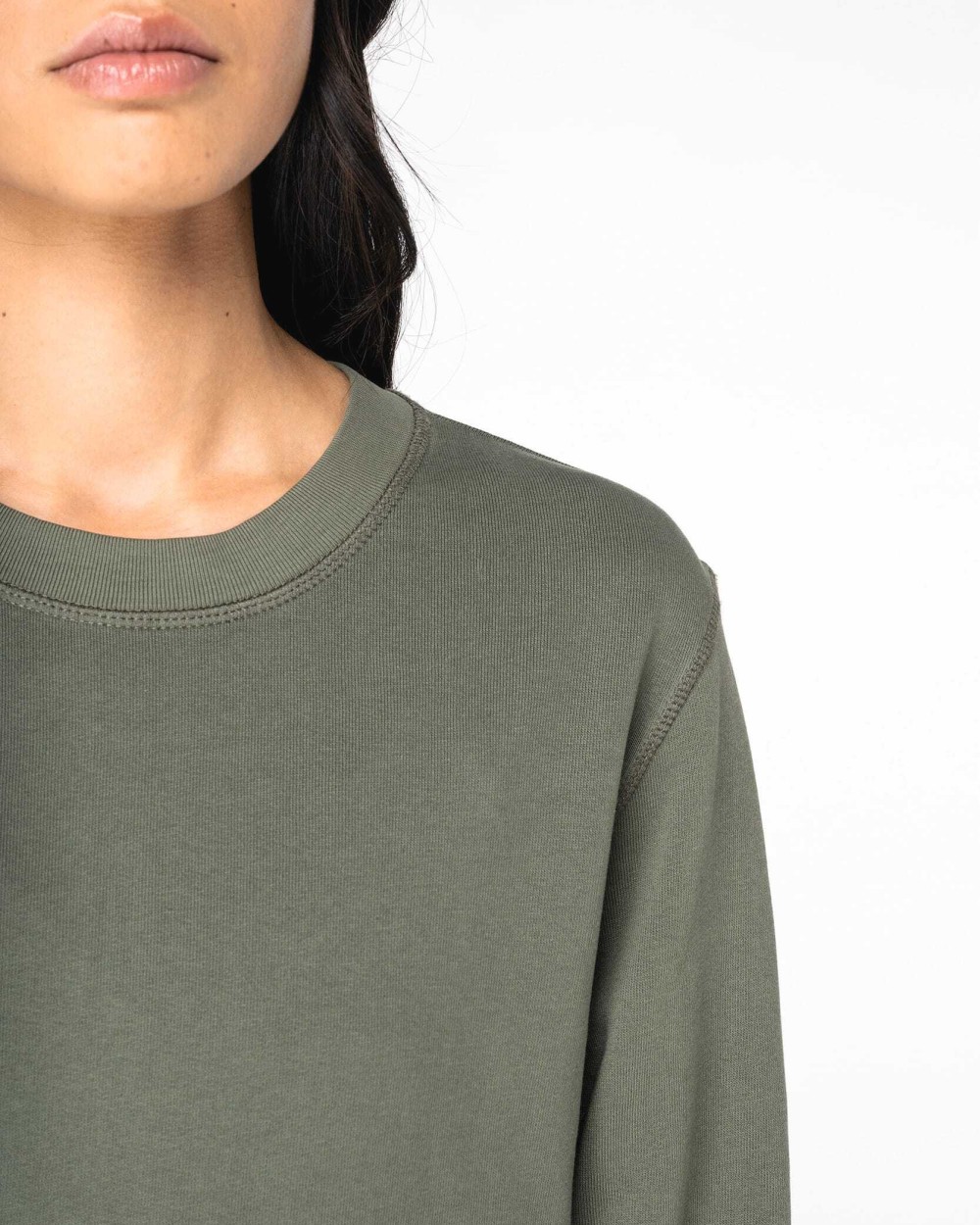 Sweat-shirts personnalisable NATIVE SPIRIT Sweat-shirt écoresponsable à col rond French Terry unisexe