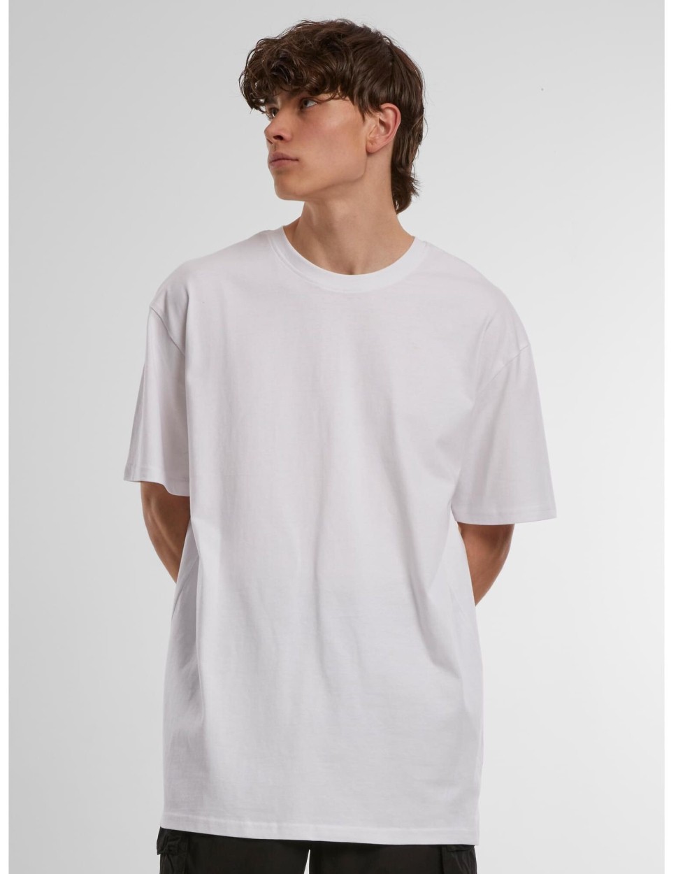 T-shirts BUILD YOUR BRAND ORGANIC HEAVY OVERSIZE TEE voor bedrukking &amp; borduring