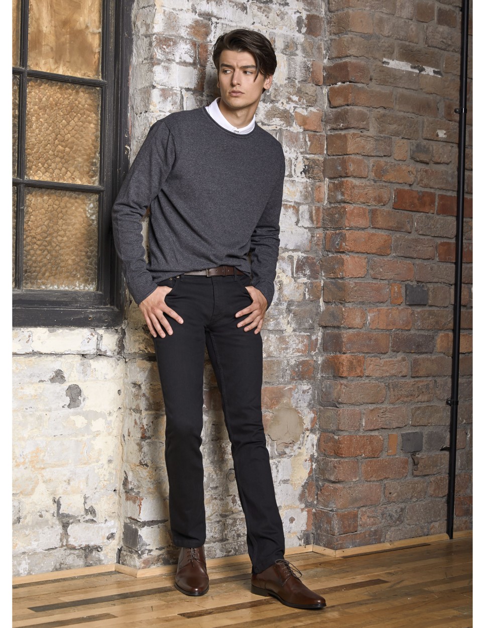 Pantalons personnalisable AWDIS MEN'S LEO STRAIGHT JEANS