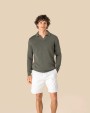 SPASSO Herrenpullover mit Polokragen Poloshirts personalisierbar