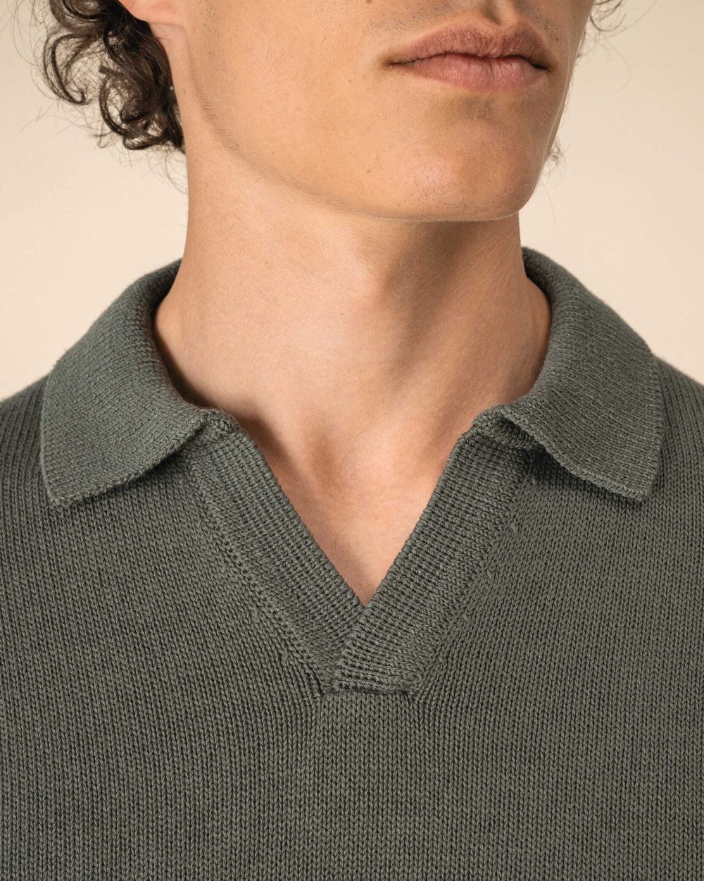 SPASSO Herrenpullover mit Polokragen Pullovers personalisierbar