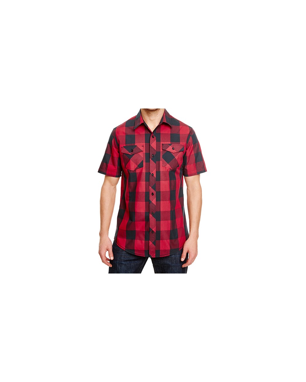 Chemises personnalisable BURNSIDE Buffalo Plaid Woven Shirt