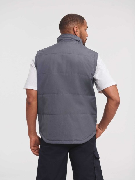 Vestes à personnaliser RUSSELL Bodywarmer Heavy Duty 