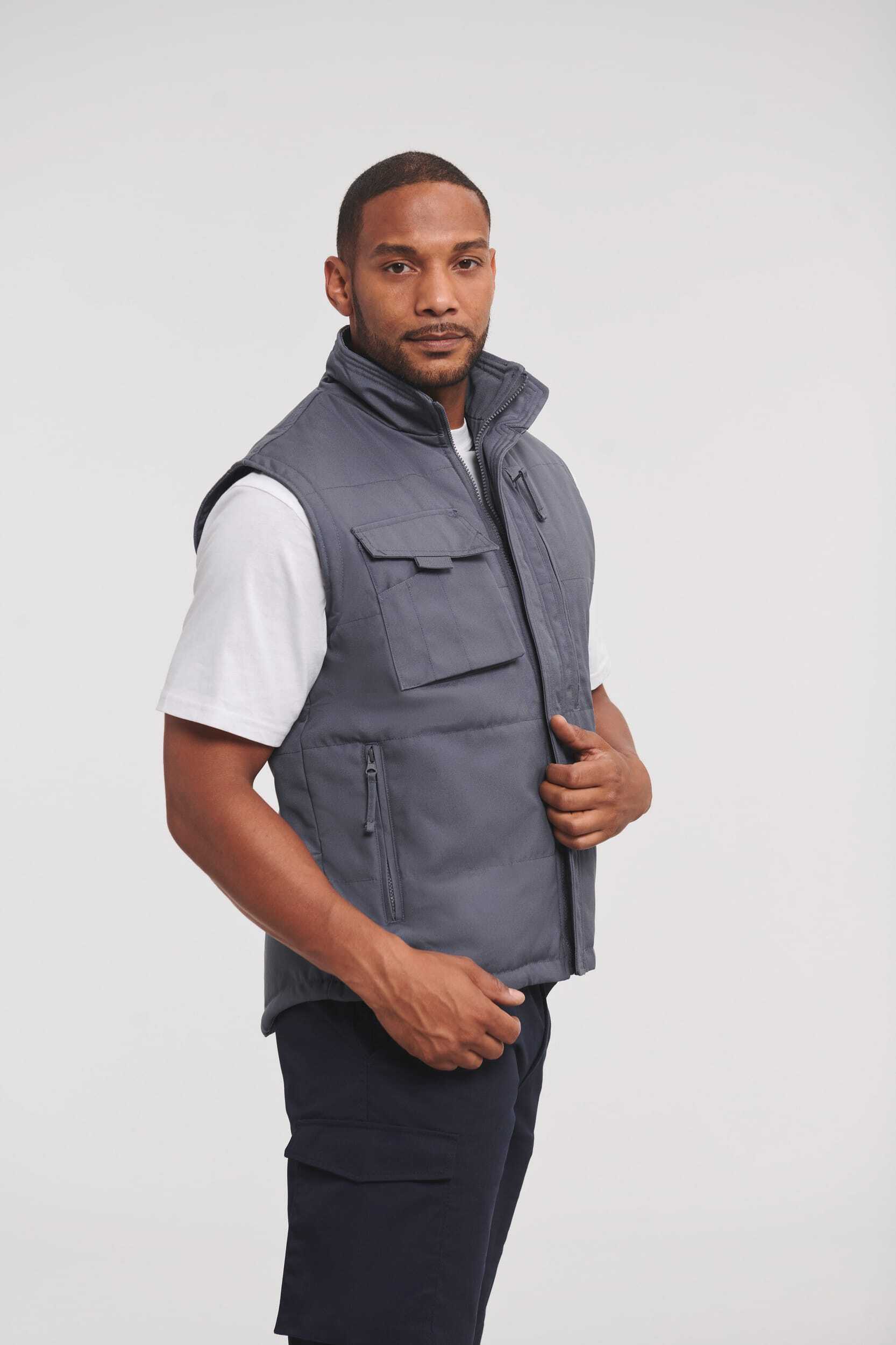 Jassen RUSSELL Heavy Duty Gilet voor bedrukking &amp; borduring