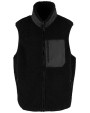 Jassen NEW MORNING STUDIOS Bonded Sherpa Vest voor bedrukking &amp; borduring