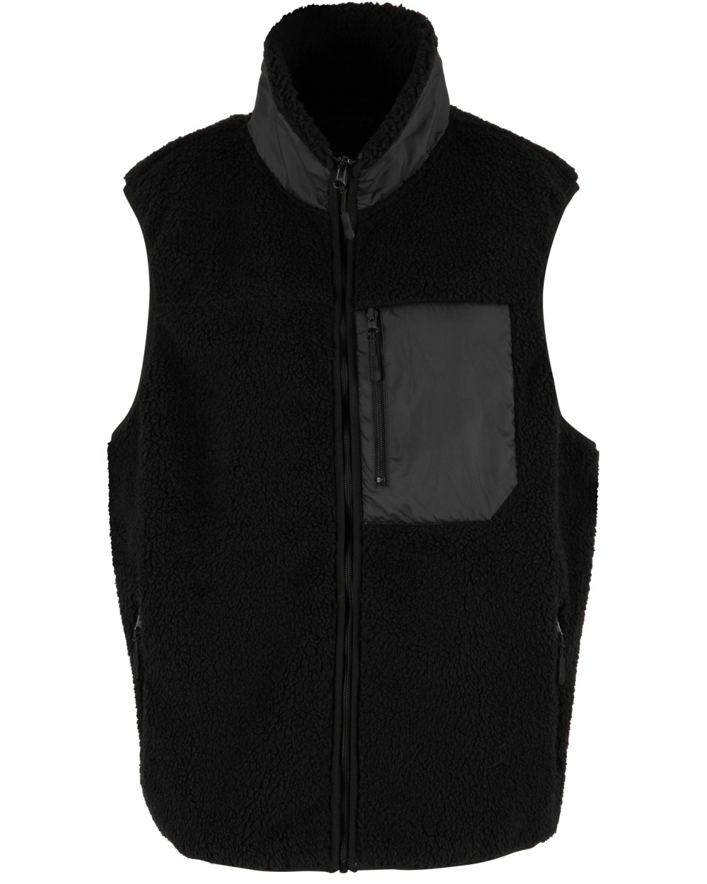 NEW MORNING STUDIOS Bonded Sherpa Vest Jacken personalisierbar