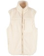 NEW MORNING STUDIOS Bonded Sherpa Vest Jacken personalisierbar