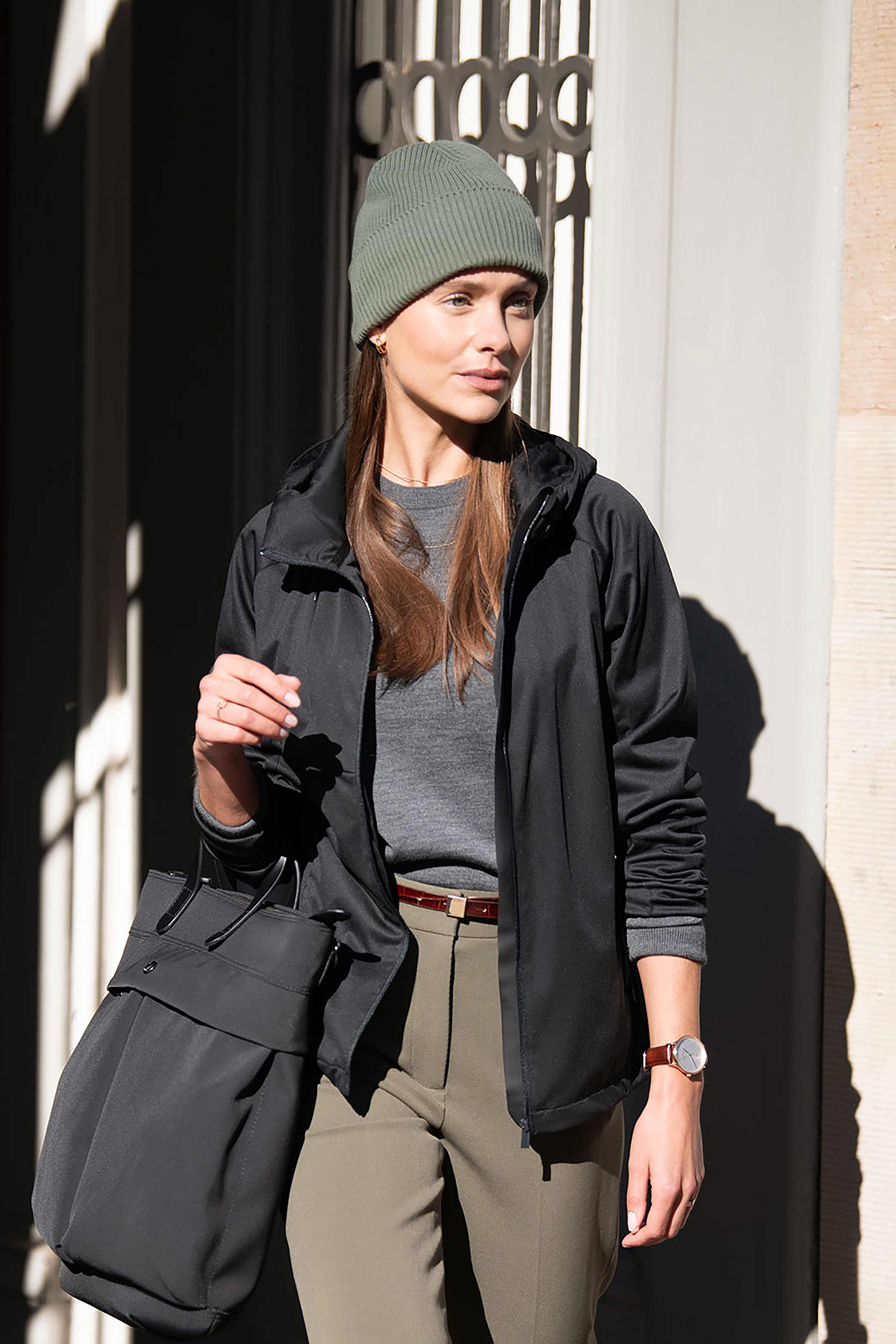 Softshells personnalisable NIMBUS Fargo pour femmes - veste softshell fonctionnelle à capuche