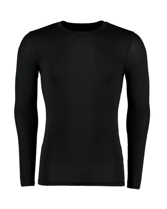 KUSTOM KIT Warmtex® Base Layer LS T-Shirts personalisierbar