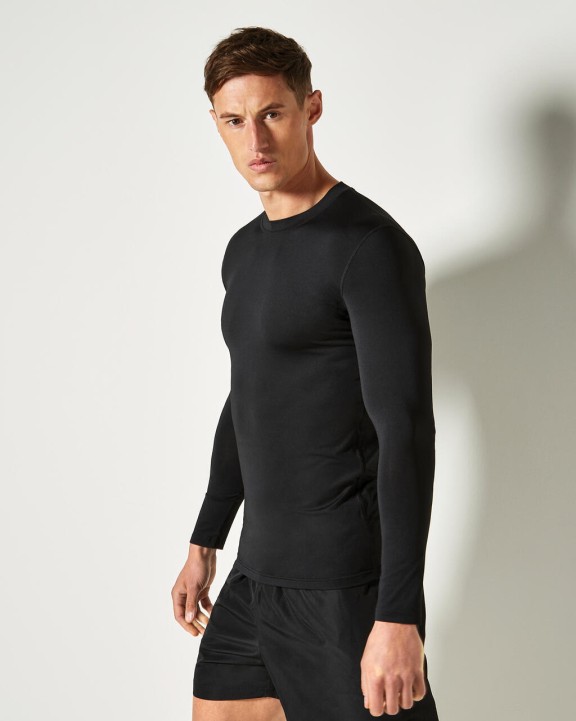 KUSTOM KIT Warmtex® Base Layer LS T-Shirts personalisierbar