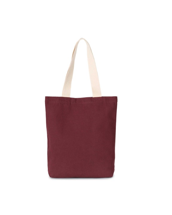 Tote bags personnalisable KIMOOD Sac shopping recyclé à fond plat