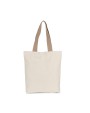 Tote bags personnalisable KIMOOD Sac shopping recyclé à fond plat