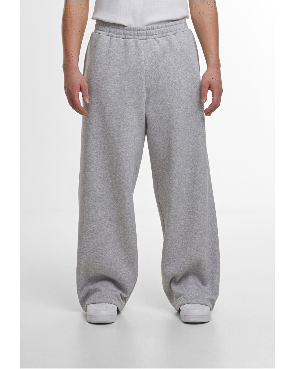 Broeken BUILD YOUR BRAND WIDELEG SWEATPANTS voor bedrukking &amp; borduring