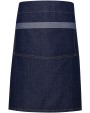 PREMIER Domain - Contrast denim waist apron Schürzen personalisierbar