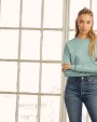 BELLA-CANVAS Women's Cropped Crew Fleece Sweatshirts personalisierbar