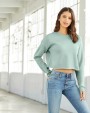 BELLA-CANVAS Women's Cropped Crew Fleece Sweatshirts personalisierbar