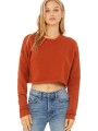 Sweat-shirts à personnaliser BELLA-CANVAS Sweat-shirt crop femme 