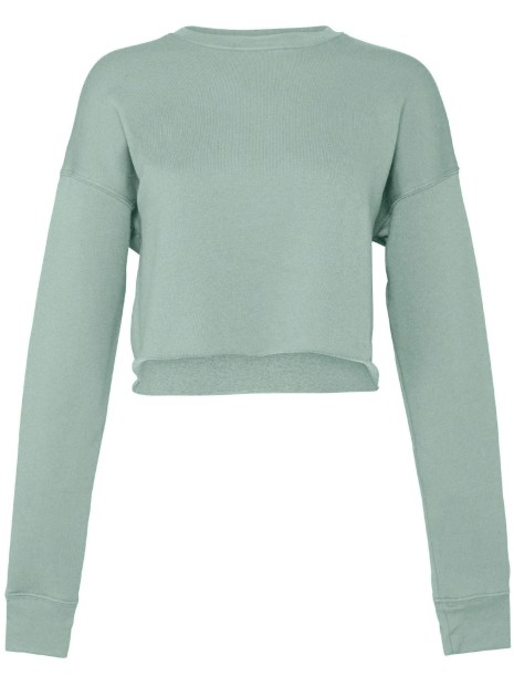 BELLA-CANVAS Sweat-shirt crop femme /api/colors/0ec02886-cb7f-440a-ad59-09a849a336b8 personnalisable