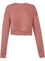 BELLA-CANVAS Sweat-shirt crop femme /api/colors/f28ecd26-255e-4b18-a29c-08c2af1111d3 personnalisable