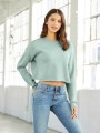 Sweat-shirts à personnaliser BELLA-CANVAS Sweat-shirt crop femme 
