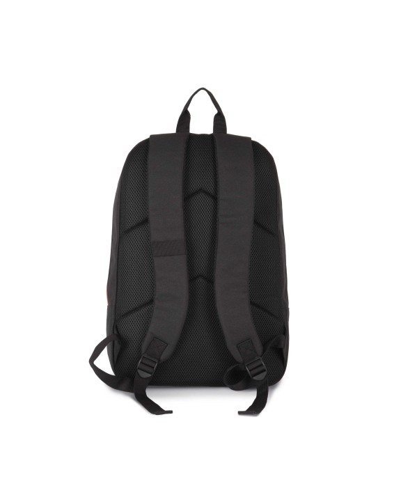 KIMOOD Rucksack mit kontrastfarbenem Reißverschluss Taschen personalisierbar