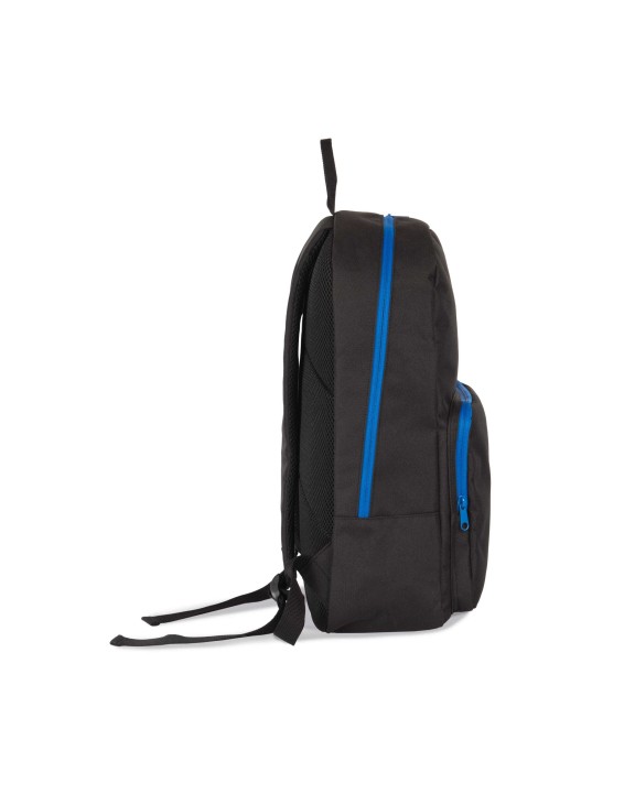 KIMOOD Rucksack mit kontrastfarbenem Reißverschluss Taschen personalisierbar