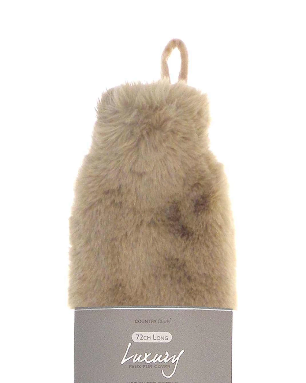 RIBBON Super luxury faux fur long hot water bottle and cover Zubehör personalisierbar