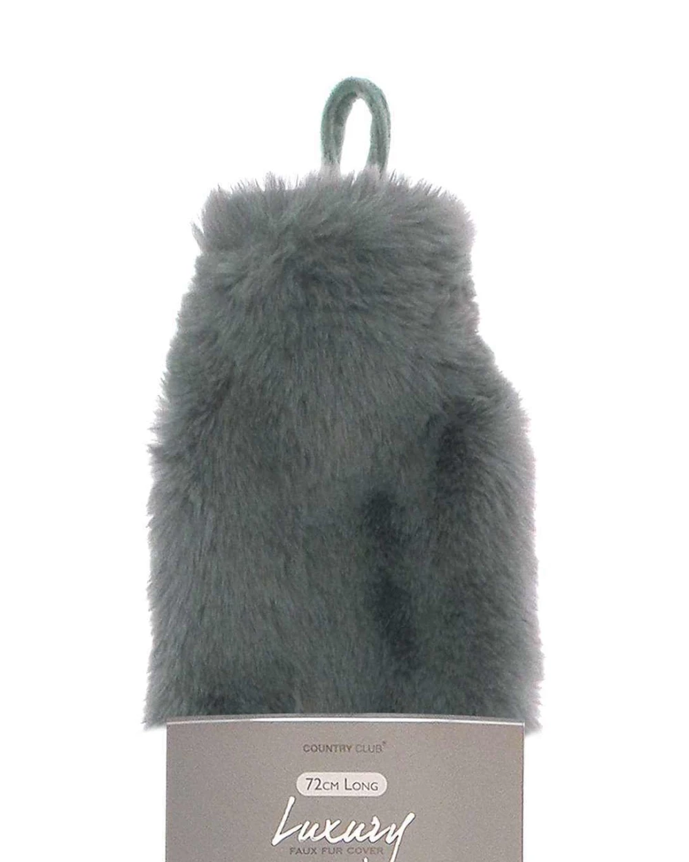 Accessoires personnalisable RIBBON Bouillotte longue et housse en fausse fourrure super luxueuse
