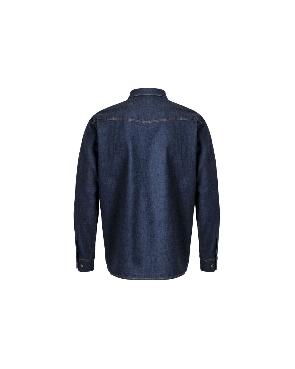 Hemden VELILLA MEN'S LONG-SLEEVE STRETCH DENIM SHIRT voor bedrukking &amp; borduring