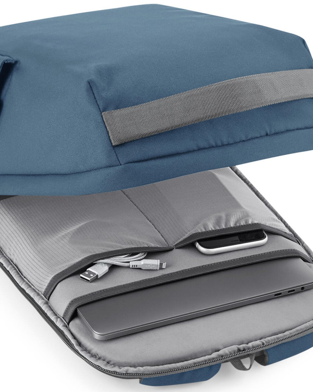 Tassen & Zakken QUADRA Project Recycled Security Backpack Lite voor bedrukking &amp; borduring